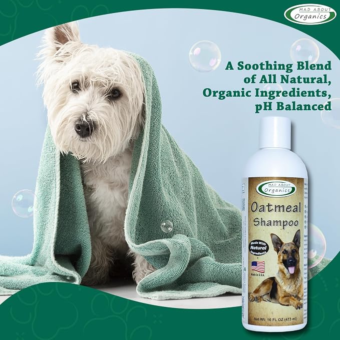 Oatmeal Shampoo Formulated for Dogs 16oz