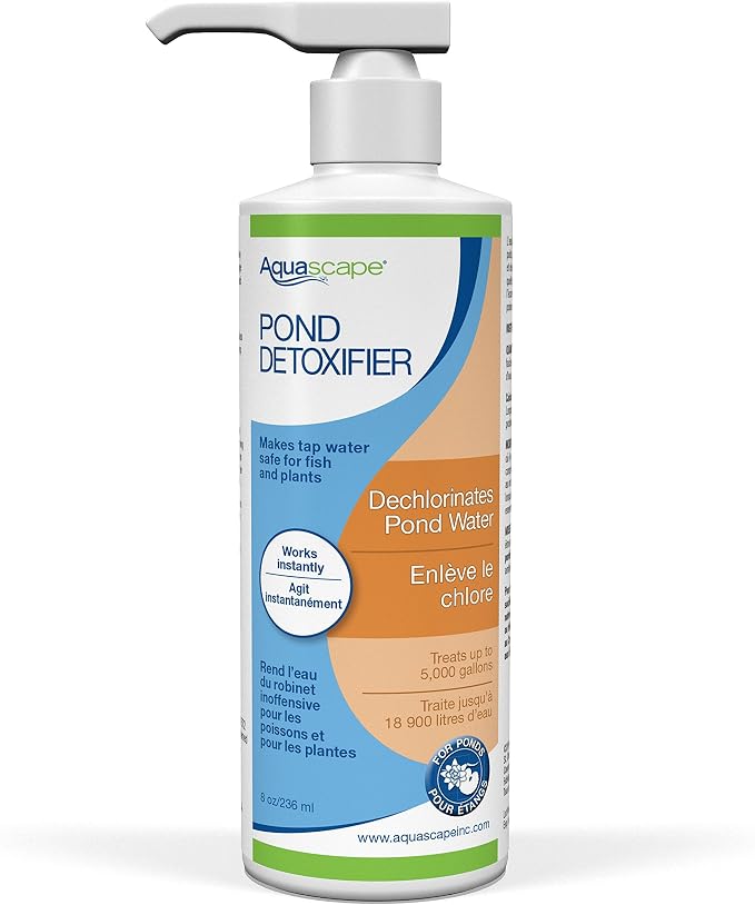 Aquascape Pond Chlorine Detoxifier and Ammonia Neutralizer (8 oz / 236 ml)