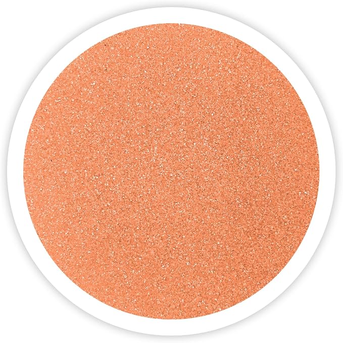 Coral Unity Sand, 1 LB (16 oz), Colored Sand for Weddings, Vase Filler, Home Décor, Craft Sand, Aquarium Sand, and More