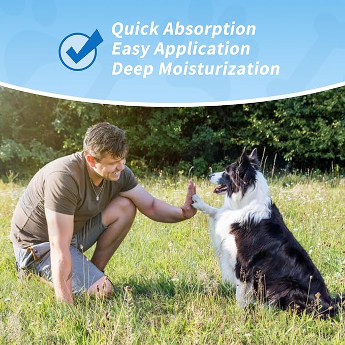 Nourishing Pet Paw Cream– Protects & Heals Dry, Cracked Paws – Natural & Safe for Dogs & Cats