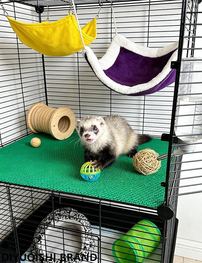5-Pack Ferret Toys,1.5in Balls, Bells, for All Ferrets (1.5'')