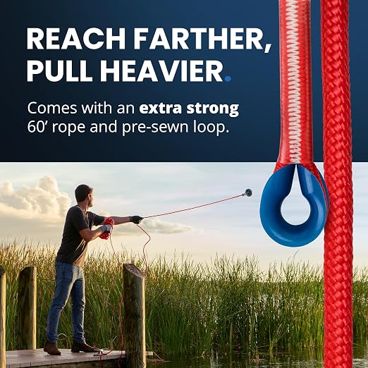 AnglerMag™ Magnet Fishing Kit - 2600 lbs Double Sided Neodymium Magnetic Fishing Stuff with Rope - 10 PCS Extra Strong Complete Gift Set with eBook, Carabiner, Gloves, Grappling Hook & Carrying Bag