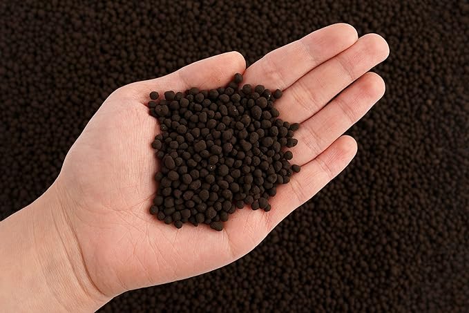 LANDEN THRIVA Natural Soil Substrate for Natural Planted Aquarium, Plant or Shrimp Stratum, Clay Gravel and Stable Porous Substrate for Freshwater Aquarium, Black Color 5L(10lbs),Large Size