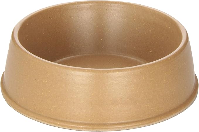 The Green Pet Shop Bamboo Dog Bowl, Small, Brown