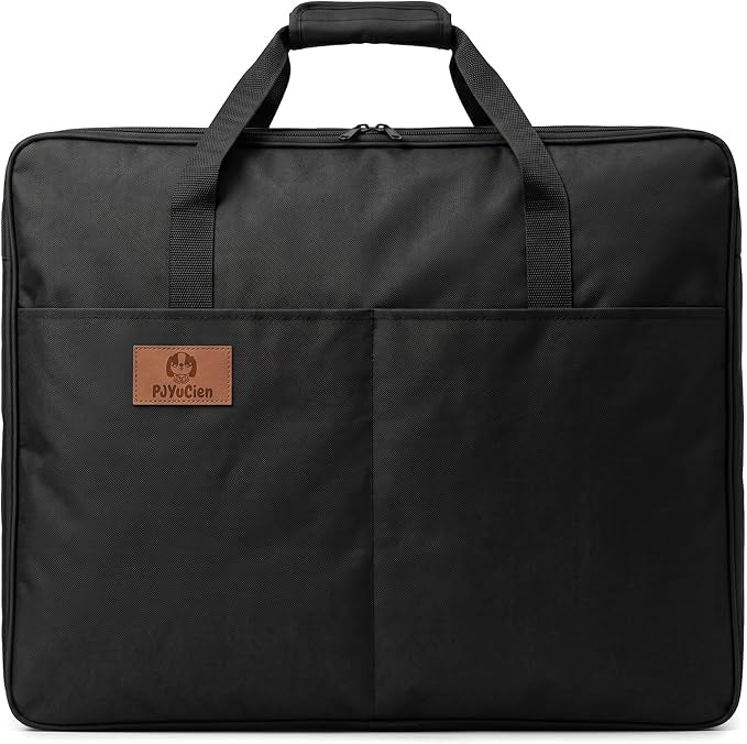 PJYuCien Storage Bag for 24"x30" Metal Foldable Dog Playpen, 600D Oxford Fabric, Waterproof Moisture-Proof, 270° Large Zipper, Travel Carry Case for Camping, Park & Home Storage