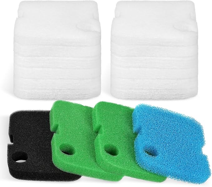 AQUANEAT Replacement Canister Filter Pads Compatible with Cascade 700/1000 CCF2UL/CCF3UL Generic Aquarium Floss Media