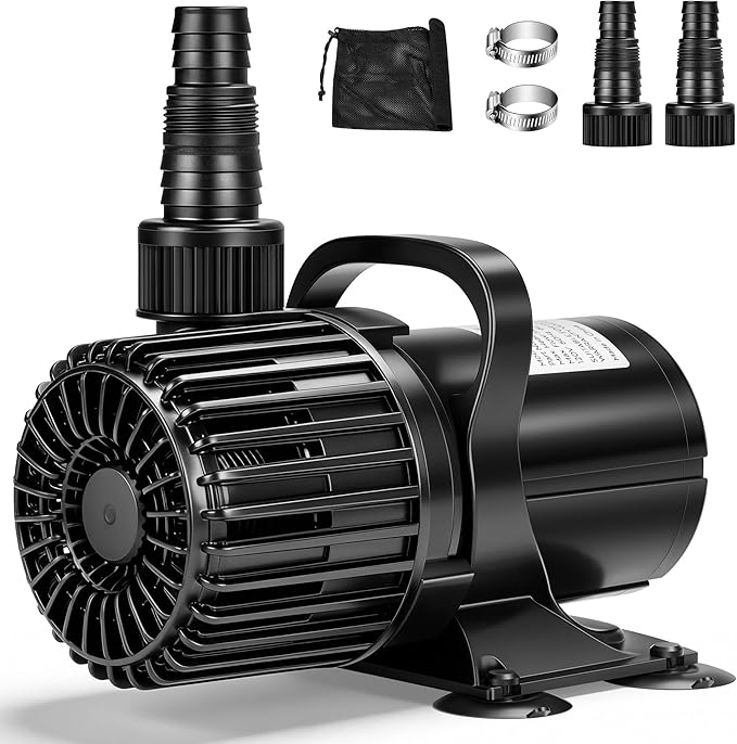 VIVOHOME Electric 62W 1100GPH Submersible Water Pump for Koi Pond Pool Waterfall Fountains Fish Tank and Aquarium