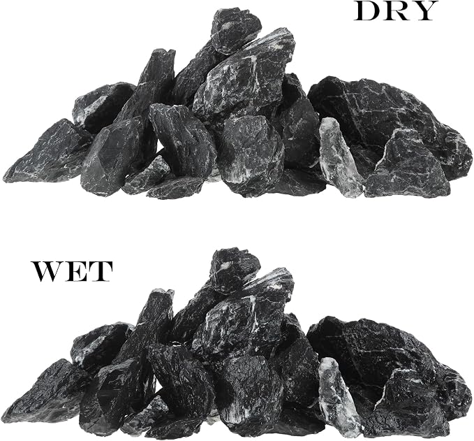 Seiryu Stone, Aquarium Rocks for Fish Tank Rocks, Pre-Cleaned pH Neutral 20lb（2 to 8 inch）