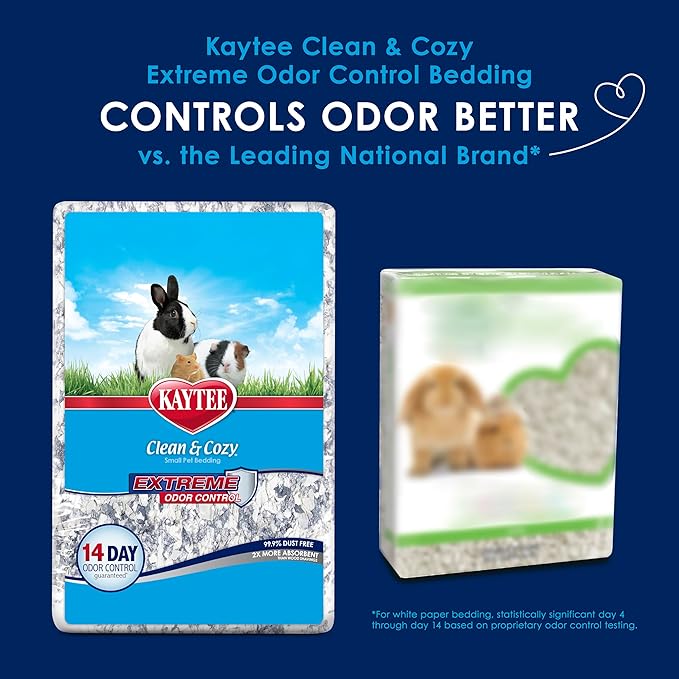 Kaytee Clean & Cozy Extreme Odor Control Bedding 130 Liters