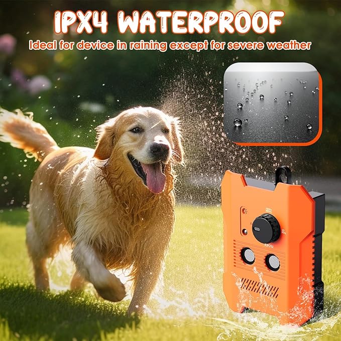 Dog Bark Deterrent Devices: Ultrasonic Anti Barking Device for Dogs | 3 Training Modes 50 FT Range Dog Barking Deterrent Silencer | Dog Barking Stopper Bark Box for Indoor Outdoor