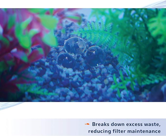 Aqueon Pure Bacteria Supplement - 8 Pack (30 Gallon) | Aquarium bacteria, beneficial bacteria for freshwater aquariums, easy-dose gel balls that cannot be overdosed