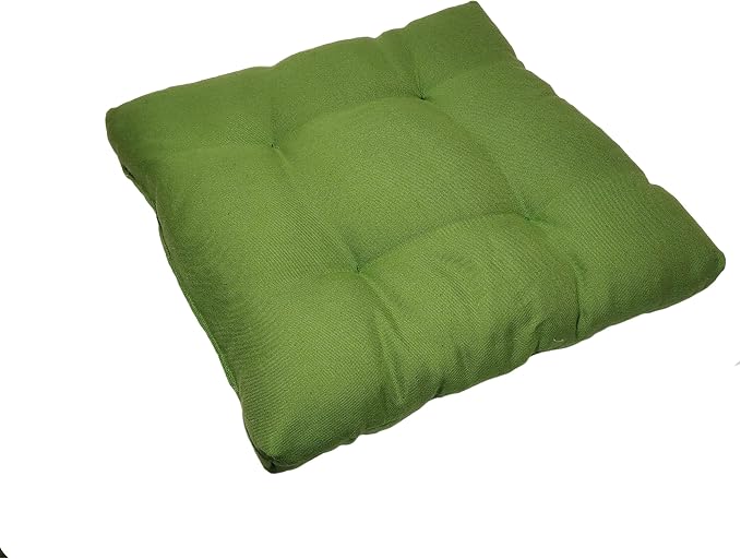 Green Hemp Fabric Dogs and Cats Bed Pillow with Hemp Filler - Pet Sleeping Mat - Comfy Kennel Pad - Large, Small, Standart (35x24" Inches)