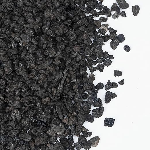 Pulovin 2.5lbs Lava Rocks for Plants, 1/5 Inch Black Gravel for Succulent, Cactus, Bonsai Tree, Pure Volcanic Rocks, Top-Dressing, Good Drainage