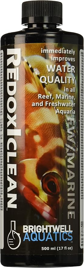 Brightwell Aquatics ABARDX500 Redoxlclean Fresh Water Conditioners for Aquarium, 500-ml