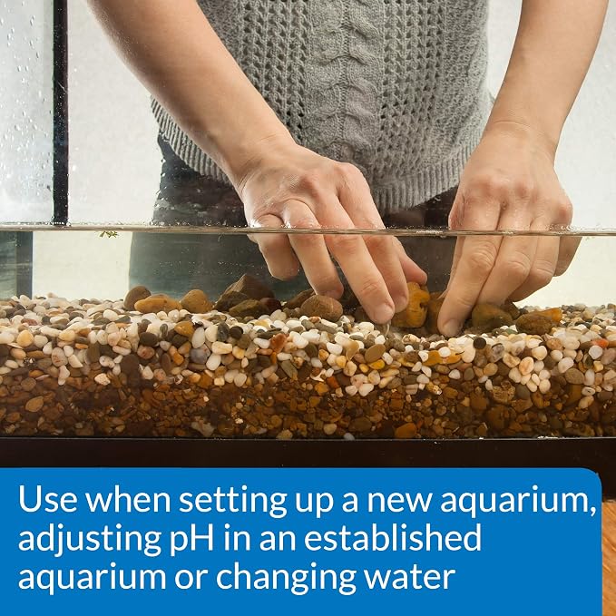 API Proper pH 7.0 Freshwater Aquarium Water pH Stabilizer and API Stress Coat Aquarium Water Conditioner