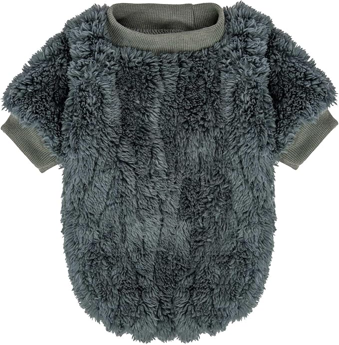 FabriCastle Dog Sweater, 3-Pack Dog Clothes & Coat, Pet Jacket for Small & Medium Dogs Boy or Girl, Soft and Warm Cat Sweaters Doggy Apparel Costumes Christmas (Dark Teal,Army Green,Dark Grey, Large)