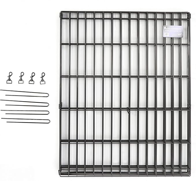MidWest Homes for Pets 36-Inch Exercise Pen, for Indoor and Outdoor use, 16 Sq Feet of Play, Folding Dog Pen, No Door Design for Maximum Security, Easy to Set Up, Foldable Dog Playpen