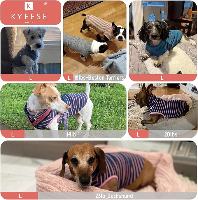 KYEESE 2Pack Dog Sweater Soft Lightweight Dogs Clothes Warm Pets Fleece Sweater Stretchy Pet Coat Turtleneck Dog Outfit for Small Dogs Boy Girl Comfy Sleeveless Doggie Sweatshirt Red,L