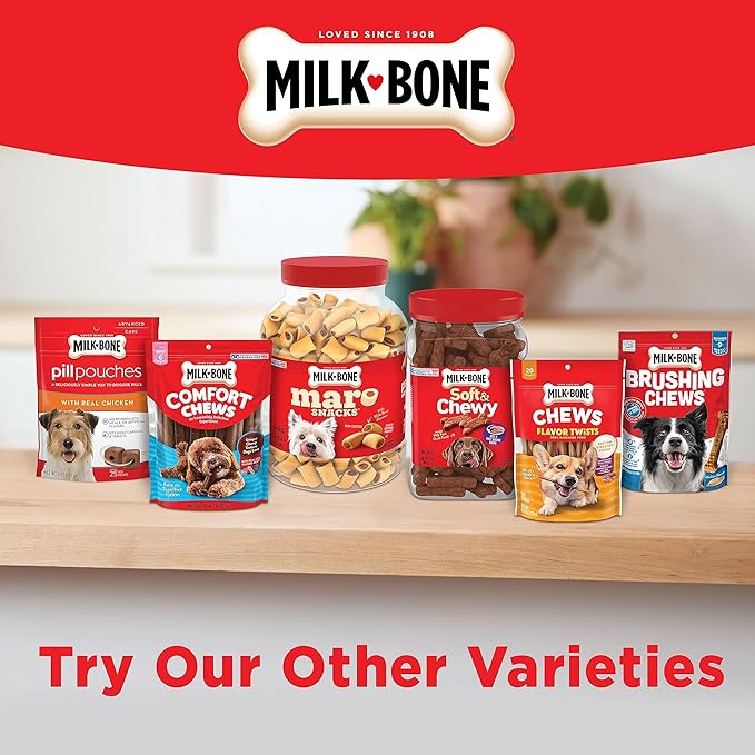 Milk-Bone Original Dog Treats Biscuits for Large Dogs (Packaging May Vary), 24 Ounces (Pack of 2)