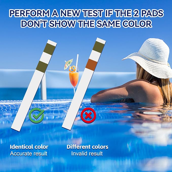Water Hardness Test Strips Kit for Home Drinking Water and Pool Spa 200CT | Water Softener Hard Water Testing Strips, Tap Well Tester Kit for Calcium & Magnesium (0-425 ppm) with Sample Tube