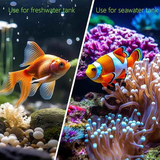 SpringSmart Aquarium Decor Rock Cave for Fish Shrimp Turtle Crab, Betta Fish Tank Decorations Ceramic Hiding Stone, Fish Bowl Landscape Rock with Plastic Plant