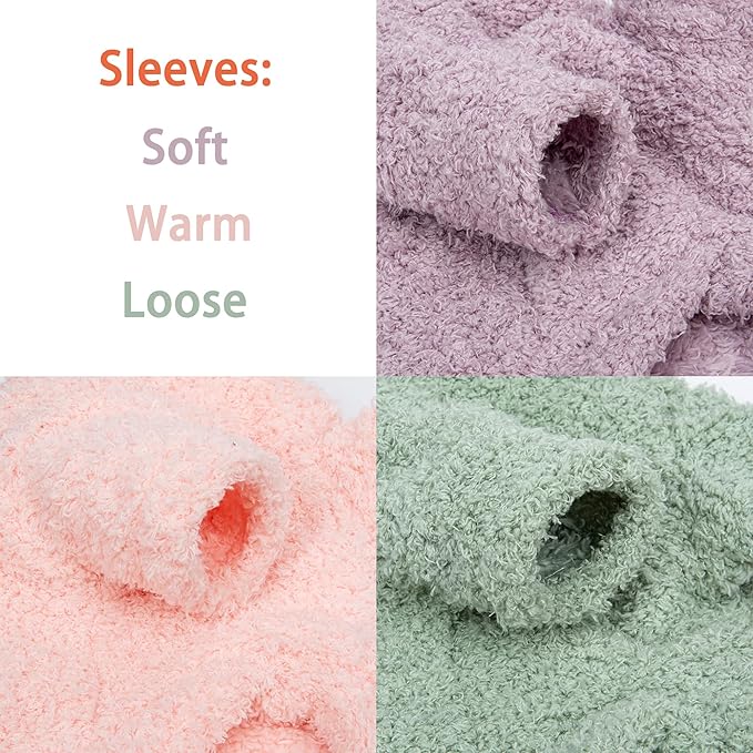 Dog Sweater, 3 Pack Sweaters for Small Dogs Girl, Dog Clothes for Medium Dogs Male or Boy, Ultra Soft and Warm Puppy Coat for Winter Christmas (Large, Light Pink+Lake Green+Light Purple)