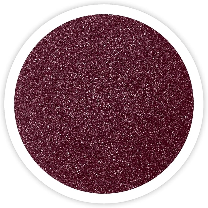 Sandsational Sparkle Wine Unity Sand, 2 LB (32 oz), Dark Red Colored Sand for Weddings, Vase Filler, Home Decor, Crafts, Terrariums, and More