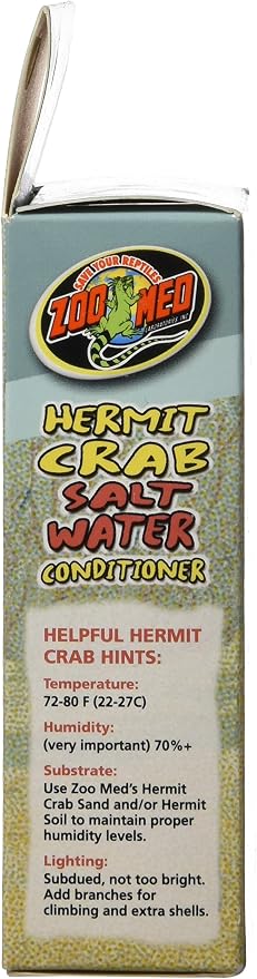 Zoo Med Hermit Crab Salt Water Conditioner