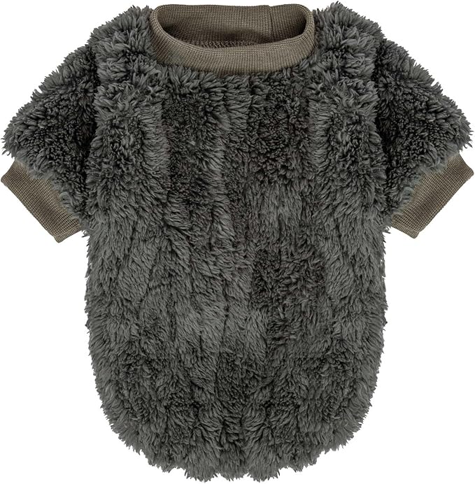 FabriCastle Dog Sweater, 3-Pack Dog Clothes & Coat, Pet Jacket for XS Small Dogs Boy or Girl, Soft and Warm Cat Sweaters Doggy Apparel Costumes Christmas (Dark Teal,Army Green,Dark Grey, X-Small)