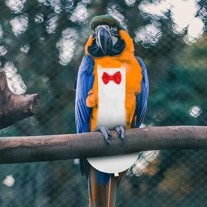 Generic Flight Bird Diaper Suit for Parrots Liner for Outdoor Fun and Comfortable Design for Parakeets and Cockatiels
