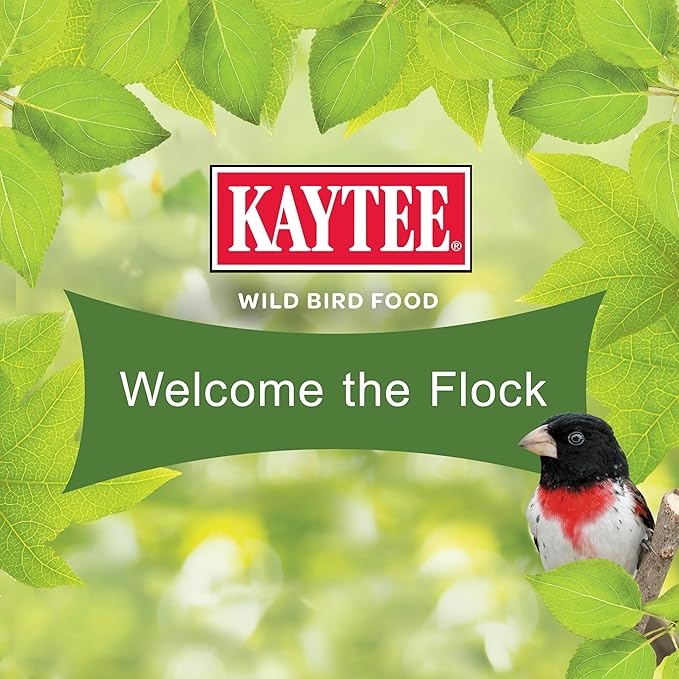 Kaytee Ultimate Nut and Fruit Wild Bird Food for Cardinals, Finches, Chickadees, Nuthatches, Woodpeckers, Grosbeaks, Juncos, 9.75 lb