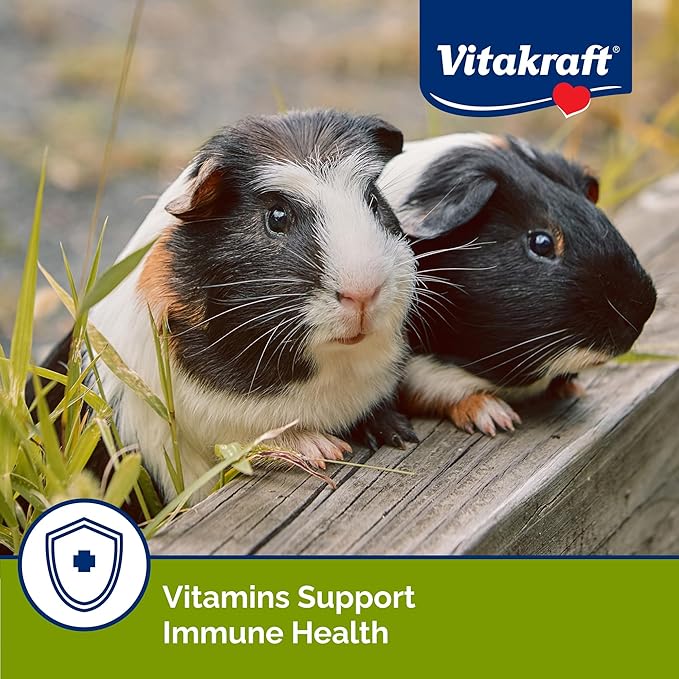 Vitakraft Vita Smart Guinea Pig Food - Complete Nutrition - Premium Fortified Blend with Timothy Hay for Guinea Pigs,8 Pound,(Pack of 2)