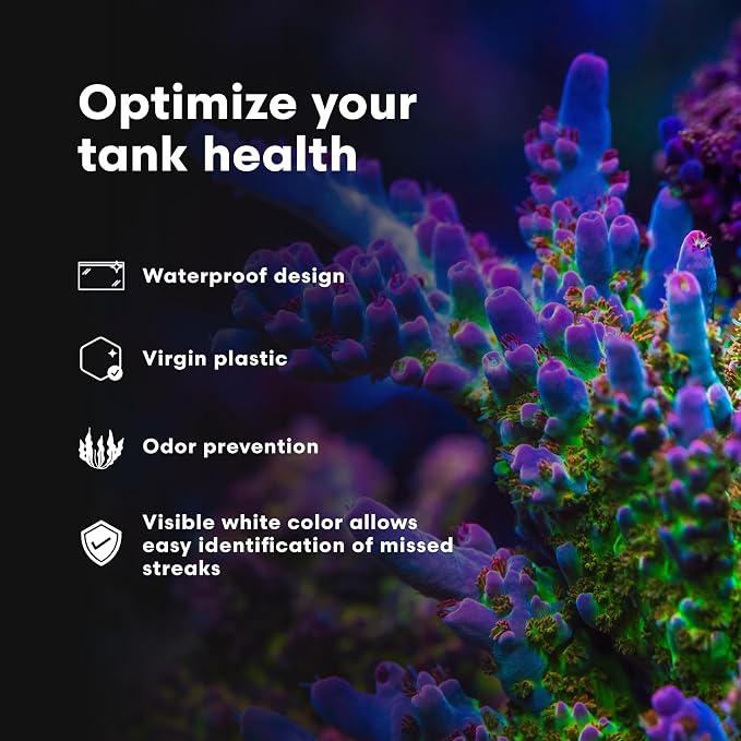 Continuum AquaBlade P - Short Fish Tank Algae Scraper, Acrylic Safe Scraper - Aquarium Cleaning Tools