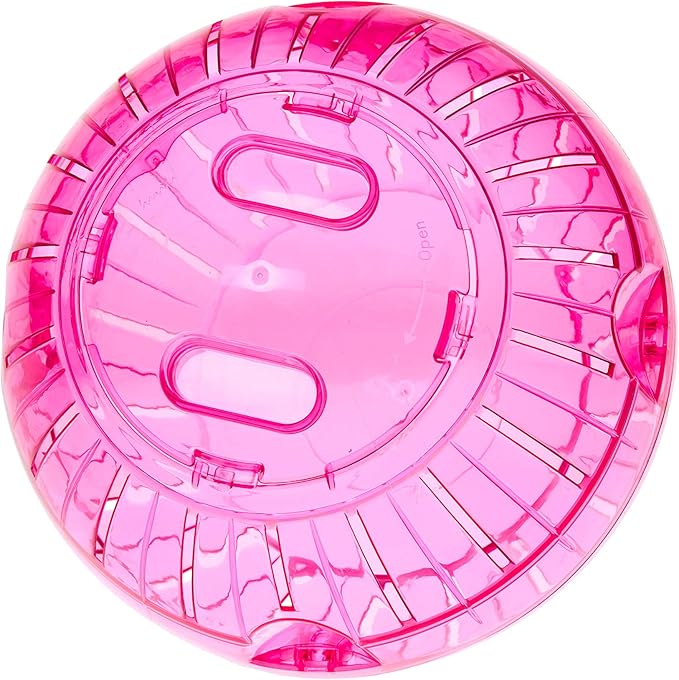 Kaytee 7" Assorted Color Run-About Exercise Ball for Pet Hamsters & Gerbils (Pack of 2)