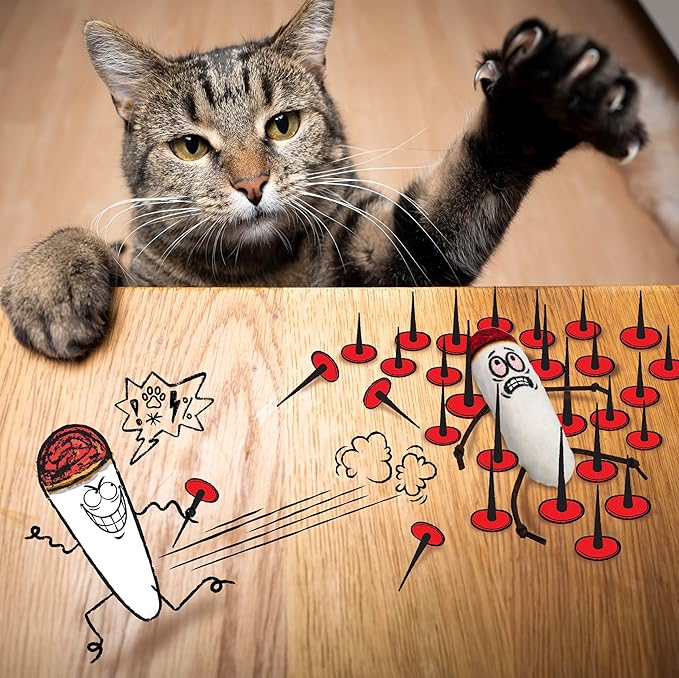 LIT LABS Kittie Doobs Adventure Toys - Funny Catnip Joints for Cats with Dried and Organic High Potency Catnip - Fear Theme
