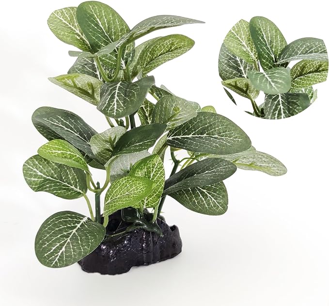 5PCS Artificial Fish Tank Plants Silk Aquarium Plant Silk Plants for Betta Fish Small Betta Fish Tank Grass Aquatic Decorations
