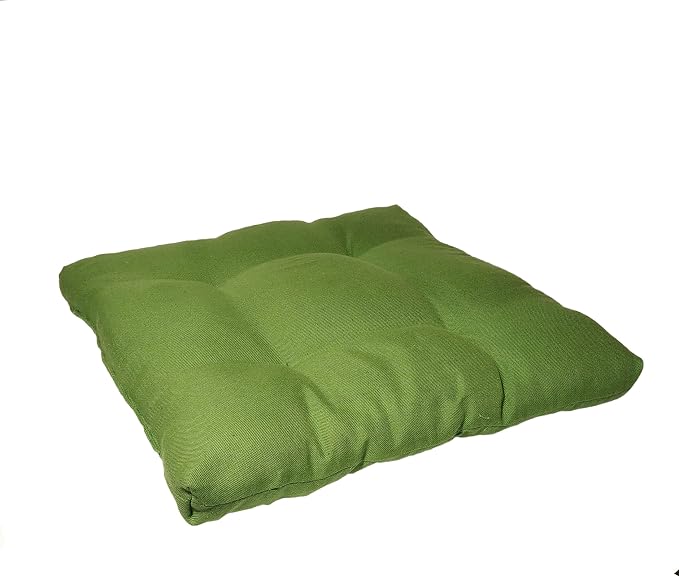 Green Hemp Fabric Dogs and Cats Bed Pillow with Hemp Filler - Pet Sleeping Mat - Comfy Kennel Pad - Large, Small, Standart (18x34" Inches)
