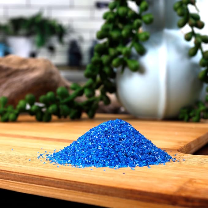 2 lbs Bright Fine Floral Sand for Vases, Planters and Pots, Terrariums, Aquariums, Fairy Garden, and Arts & Crafts - 13 Colors Available (Blue Hawaii)