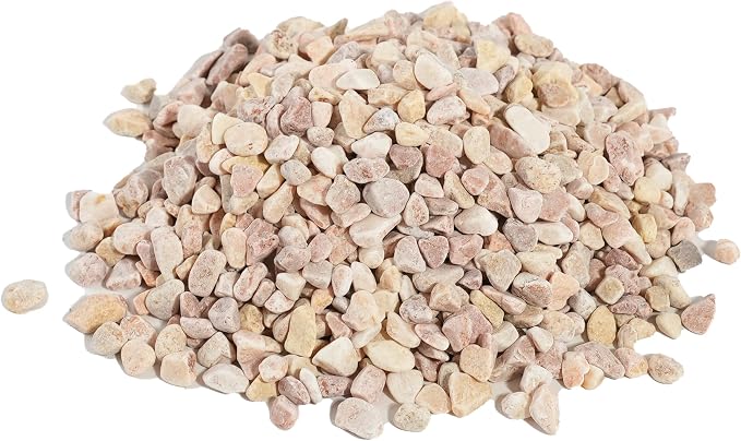 36 LBS Natural Gravel for Fish Tank, StoneCreek Betta Fish Aquarium Gravel, Vase Filler, River Rocks, Fish Tank Decorations, Perfect for Aquarium Decor, Fish Tank, Indoor Plant, Pale Yellow