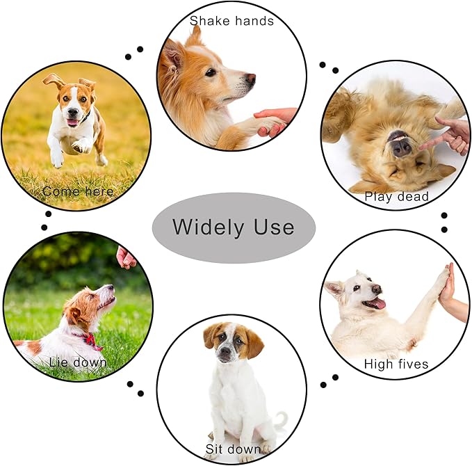 Pet Training Clicker with Wrist Strap - Dog Training Clickers (5PCS)