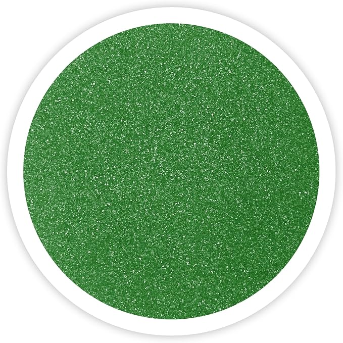 Emerald Green Unity Sand, 1 LB (16 oz), Colored Sand for Weddings, Vase Filler, Home Décor, Craft Sand, Aquarium Sand, and More