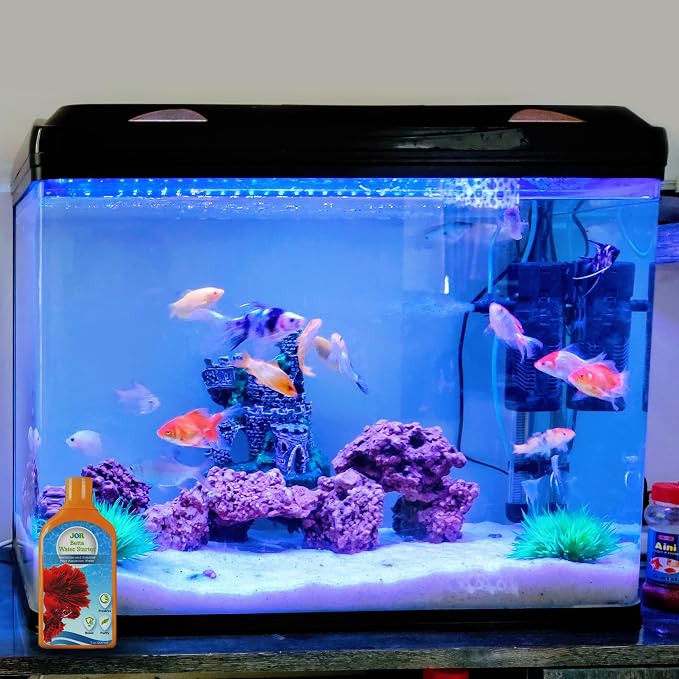 Jor Betta Water Starter, No Aloe Vera Added, 6.75 oz (200 ml), Remove Chlorine, Chromine from Tap Water & Other Harmful Chemical. for Aquarium Shrimp, Fish, Hermit Crab & Snails