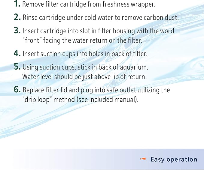Aqueon QuietFlow E Internal Power Filter Extra Small - 3 Gallon