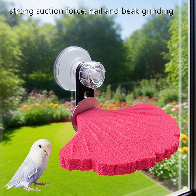 Bird Perch Stands for Cage Parrots Perch Platform Parrots Chewing Toy Bird Beak Grinding Stone Foot Clawing Trimmer Foot Claws Trimmer