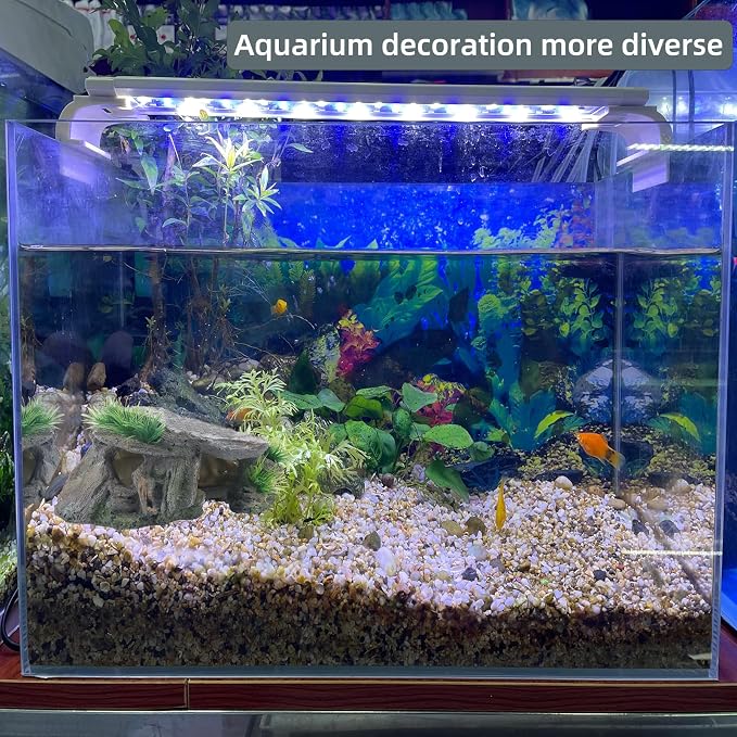 Betta Fish Hideout Cave Aquarium Rock Decor for Small Tank – 5.5 x 2.9 | Shelter for Betta Fish Guppies Shrimp / Natural Stone Look / Lightweight Resin