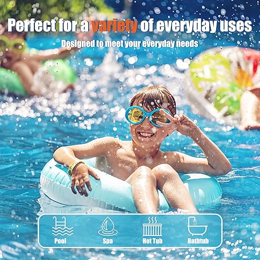 XY-WQ Digital Pool Thermometer, Easy-to-Read, Large LCD, IPX8 | Large LCD with easy-read numbers, IPX8 waterproof housing and safety rope for pools, spas, hot tubs and aquariums.