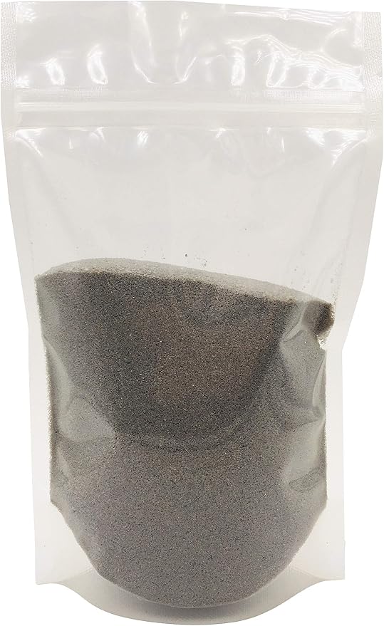 Alternative Imagination Grey Fine Colored Sand for Ritual Use, Zen Gardens, Incense Burners, Smudging Bowls, Unity Ceremonies, Mandalas, Spiritual Practices, Arts & Crafts (1 Pound)