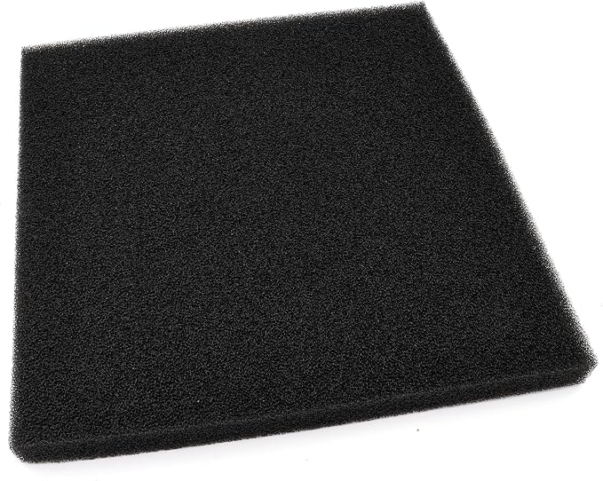 Aquarium Filter Bio Sponge Pad, Foam Sponges Filter Media, Cut fit it Filter Accessories for Fish Tanks and Ponds (18"x18"x1.6" (35PPI) 1 Pack)