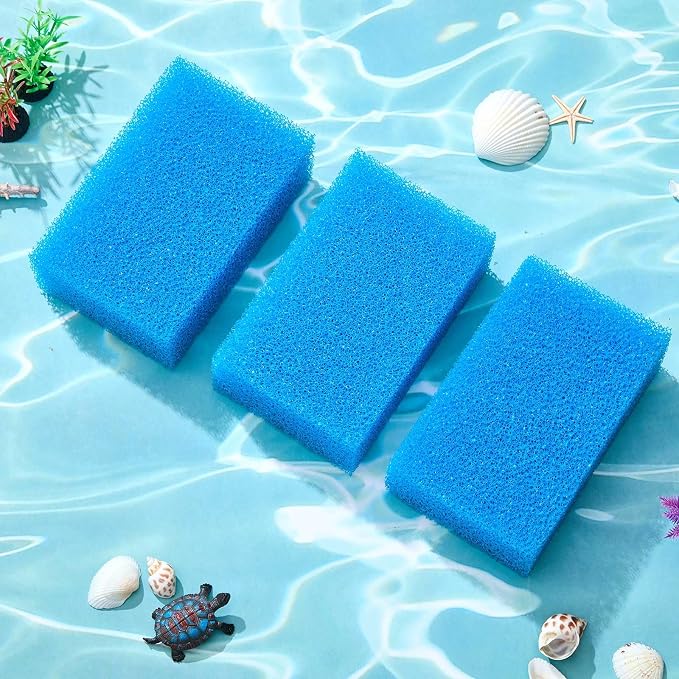 Threlaco 6 Pack Foam Filters Compatible with AquaClear 70 Power Filter, Aquarium Foam Insert, Replacement Sponge Pads for Use in Freshwater & Saltwater Aquarium