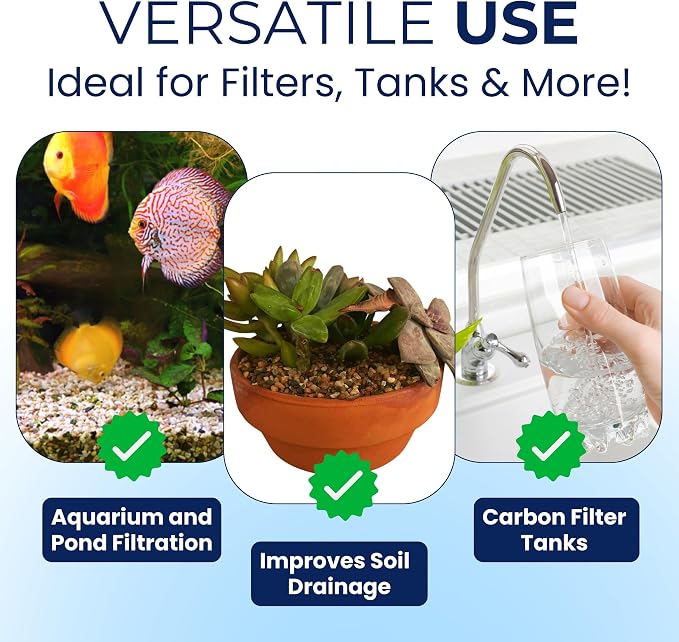 IPW Industries Inc - Water Softener Gravel - Garnet Filter Bed Media for Filter Tanks, Water Conditioners, Water Softeners and Backwashing (15 lbs)